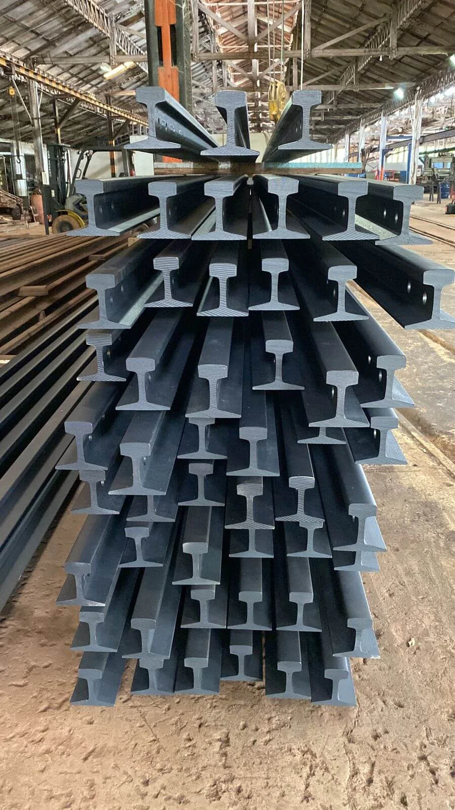 Compra e Venda de Trilhos Ferroviários — imagem do acervo AMV Brasil